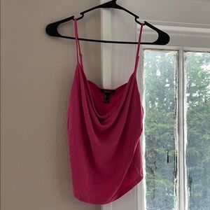 Forever 21 Pink Asymmetrical Sleeveless Camisole